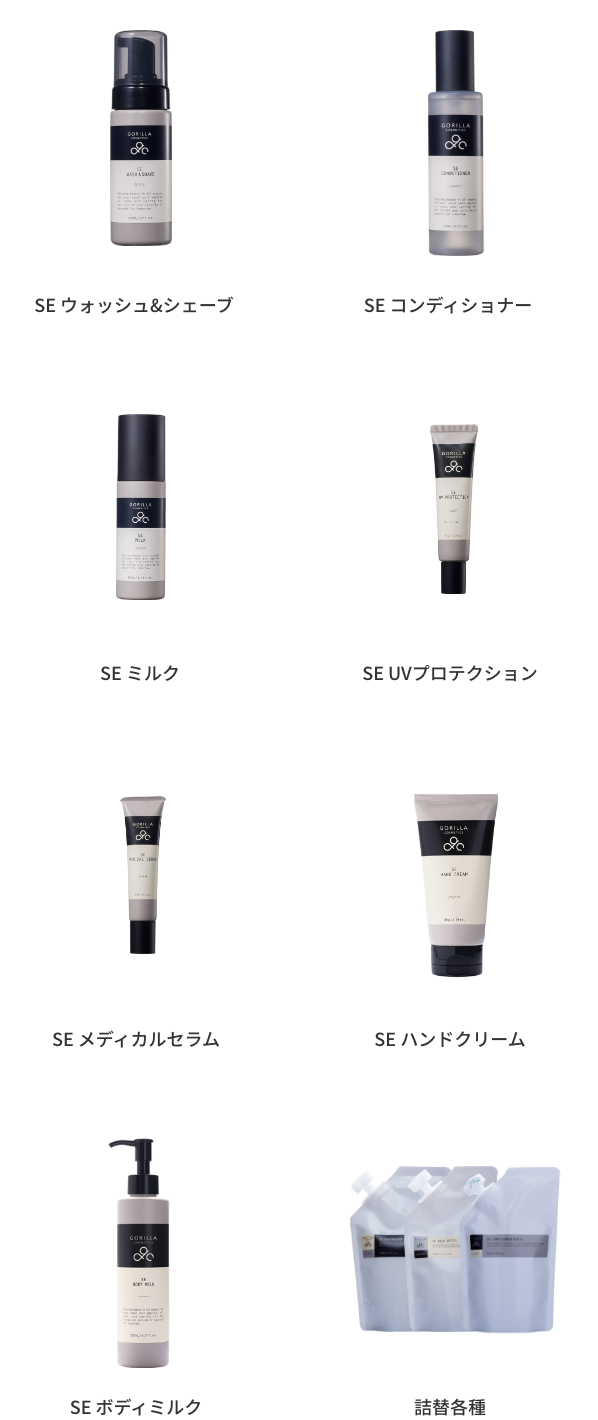 ゴリラコスメティクス定期コース | change | ゴリラコスメティクス